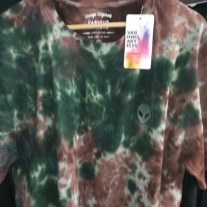 Vintage originals alien tye dye shirt